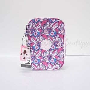 Kipling 100 Pens Case Pencil Accessory Box Polyester AC7252 Mystical Mane Multi